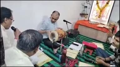 खंडवा नगर: गणेश गंज में सुंदरकांड समिति ने सुंदर कांड पाठ का किया आयोजन