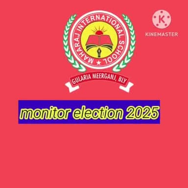 महाराज इंटरनेशनल स्कूल में मॉनिटर का चुनाव हुआ...


#kavigopalpathak #share #maharajinternational