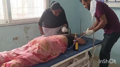 आरा: सलेमपुर नहर के समीप बाइक से गिरकर महिला घायल, आरा सदर अस्पताल में कराया गया भर्ती