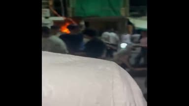 इंदौर: छत्रीपुरा थाना क्षेत्र के सिलावट पूरा में डाइपर के गोदाम में आग लगने से लाखों का माल जलकर राख हो गया