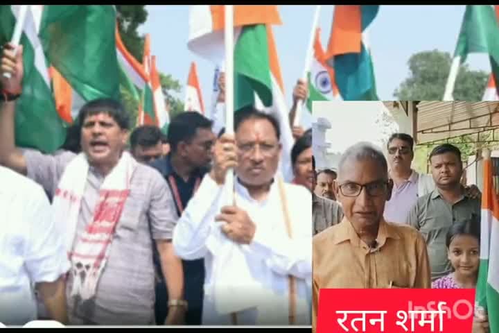 आपरेशन सिंदूर की सफलता पर निकाली गई तिरंगा यात्रा की चेम्बर ऑफ़ कामर्स के पदाधिकारी रतन शर्मा ने की सराहना