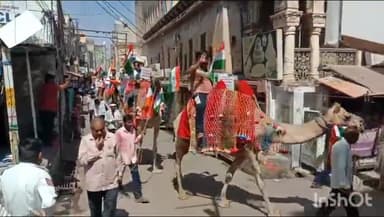 चूरू: ऑपरेश सिंदूर में भारतीय सेनाओं के पराक्रम और शौर्य का सम्मान, चूरू में निकाली गई तिरंगा यात्रा