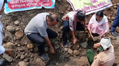 चांद: ग्राम उभेगांव में जन अभियान परिषद द्वारा श्रमदान, लोगों को जल संरक्षण के प्रति किया जागरूक