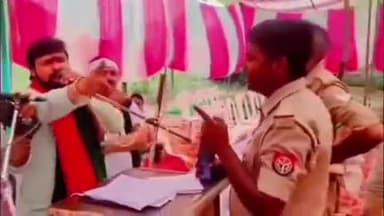 फिरोज़ाबाद: जिले में किसान यूनियन के नेताओं द्वारा दारोगा और पुलिस कर्मियों को गाली देकर फटकार लगाने का वीडियो हुआ वायरल