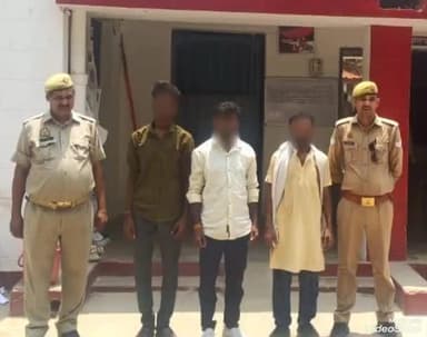 मिर्ज़ापुर: गैर इरादतन हत्या के मामले में कछवा पुलिस ने 3 आरोपियों को गिरफ्तार कर भेजा जेल