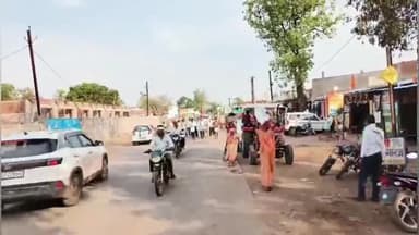 रैपुरा: रैपुरा नगर में निकली विशाल तिरंगा यात्रा, सेना के सम्मान में नारों से गूंजा रैपुरा नगर