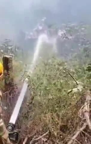 कानपुर: नवाबगंज की एनआरआई सिटी में लगी आग