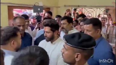 कौआकोल: नवादा में तेजस्वी और चिराग पासवान ने की मुलाकात, शहीद जवान के घर जाने से पहले दोनों नेताओं ने की बातचीत