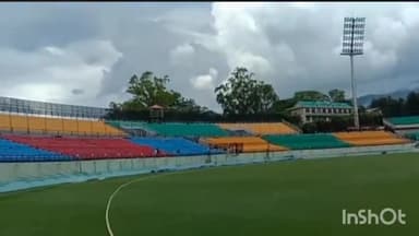 धर्मशाला: धर्मशाला क्रिकेट स्टेडियम में हो रहा है अंतर जिला टूर्नामेंट: अविनाश परमार