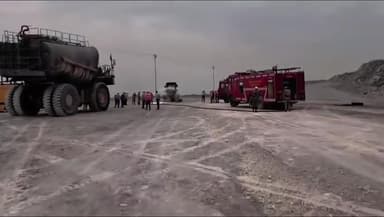 सिंगरौली: एनसीएल खड़िया खदान में अग्नि सुरक्षा मॉक ड्रिल सफल, DMS राजीव कृष्ण कुमार ने किया अवलोकन