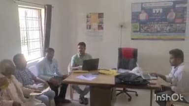 श्योपुर: आईटीआई चले अभियान के तहत ढोढर ग्राम पंचायत केंद्र पर लगाई गई चौपाल