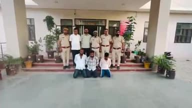 अनूपगढ़: गाँव बांडा के पास लूट और अपहरण के मामले में पुलिस ने 3 आरोपियों को किया गिरफ्तार