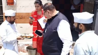 मंदसौर: न्यायाधीश द्वारा मंदसौर जिला जेल का औचक निरीक्षण, बंदियों को मिला अच्छा भोजन