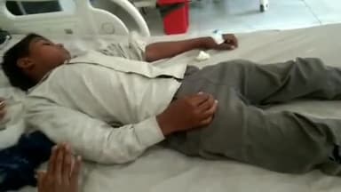 सहाड़ा: गंगापुर में रोड क्रॉस कर रहे बालक को बाइक ने मारी टक्कर, बालक घायल होकर जिला अस्पताल में भर्ती