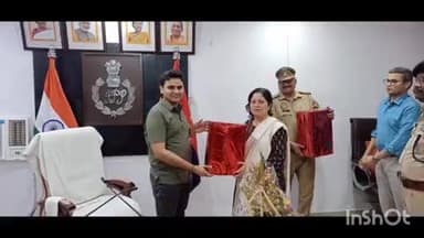 बलरामपुर: रिजर्व पुलिस लाइन में अपर पुलिस अधीक्षक दक्षिणी और उत्तरी को गैर जनपद स्थानांतरण होने पर दी गई विदाई