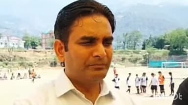 धर्मशाला: युवा साथियों से मैदान की तरफ रुख करने की अपील की हेमराज बैरवा ने