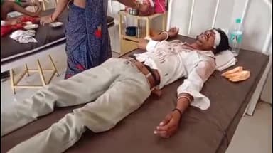 शिवपुरी नगर: गोरा गांव में दो पक्षों में विवाद, परिवार के 4 लोगों से मारपीट, पिता-पुत्र गंभीर घायल, अस्पताल में भर्ती