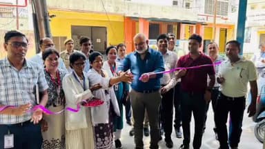 मुरादाबाद: सीएमओ ने महिला जिला अस्पताल में आशीर्वाद टीकाकरण केंद्र का किया उद्घाटन