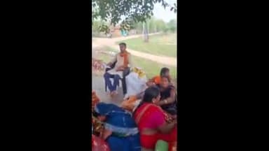 पांकी: पांकी में सुहागिन महिलाओं ने वट सावित्री की पूजा-अर्चना की