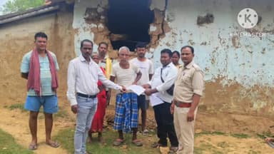 कर्रा: सहिलोंग व सेताहुरू गांव में जंगली हाथी का उत्पात, घरों को किया क्षतिग्रस्त