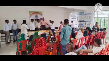 नवादा: नवादा में जिला विधिक सेवा प्राधिकार के बैनर तले असंगठित क्षेत्र के श्रमिकों के लिए जागरुकता अभियान चलाया गया