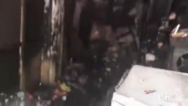 औरैया: कोतवाली क्षेत्र के मोहल्ला नारायणपुर में जनरल स्टोर की दुकान में शार्ट सर्किट से लगी आग, सामान जलकर हुआ राख