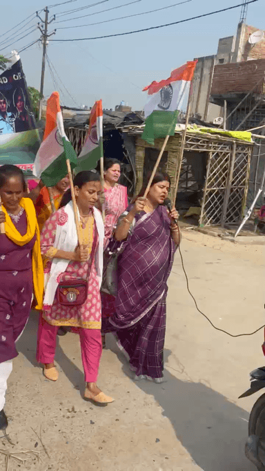 Tiranga yatra in support of mission sindoor @sbrl Academy