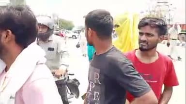 भिवानी: भिवानी में रोहतक-भिवानी मार्ग पर पानी की समस्या से जाम, राहगीरों से हुई कहासुनी, मौके पर पहुंची पुलिस