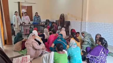 मुरादाबाद: अंतर्राष्ट्रीय माहवारी दिवस पर कार्यक्रम का आयोजन किया गया