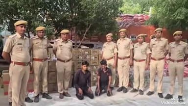 जालौर: जालौर के बागोड़ा पुलिस ने 269 कार्टून अवैध शराब के साथ दो आरोपियों को किया गिरफ्तार