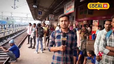 सतना की सड़कों बस नहीं बल्कि स्टेशन के प्लेटफार्म पर भी गड्ढे है. इन खतरनाक गड्ढों से रोजाना यात्री घायल हो रहे हैं.