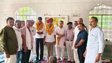 मांगरौल: भाजपा मण्डल सीसवाली में भाजपा के नवनियुक्त जिलाध्यक्ष नरेश सिकरवार का कार्यकर्ताओं ने किया स्वागत