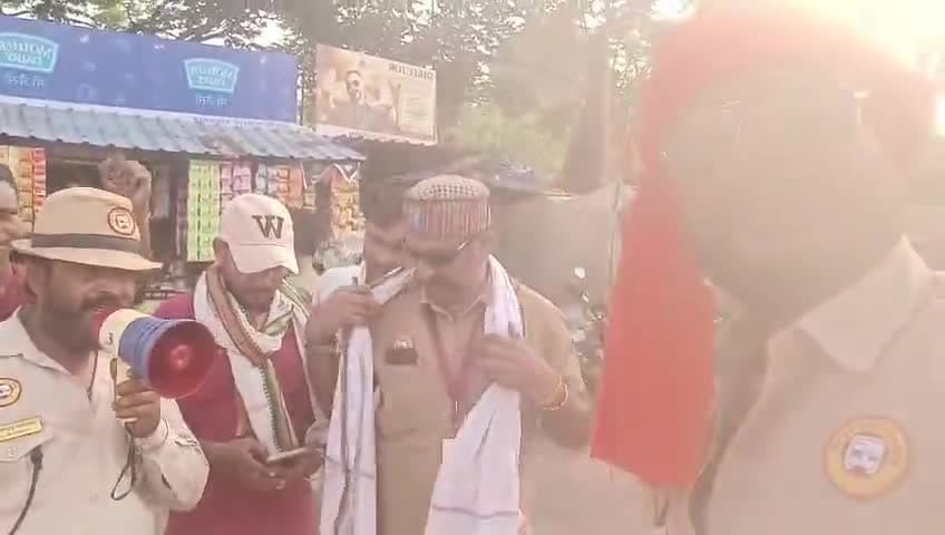 मध्य प्रदेश ड्राइवर महासभा जिला उमरिया ब्लॉक करके ड्राइवर जागरूकता अभियान