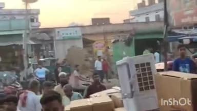 हिसुआ: हिसुआ बाजार में डुप्लीकेट कंपनी के पंखे बेचने पर दुकानों में मची खलबली, की गई जांच