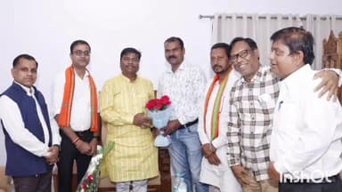 जगदलपुर: वन मंत्री केदार कश्यप जगदलपुर पहुंचे, सर्किट हाउस में भाजपाइयों ने किया स्वागत