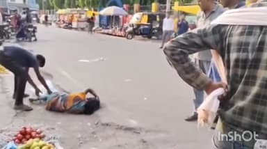 सिंगरौली: वैढन बस स्टैण्ड स्थित चौपाटी पर शराब के नशे में पति-पत्नी ने किया हंगामा