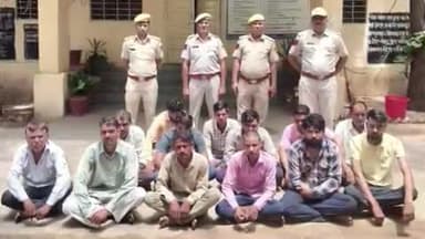 टोंक: एरिया डोमिनेशन अभियान के दौरान बरौनी पुलिस ने 14 आरोपियों को किया गिरफ्तार