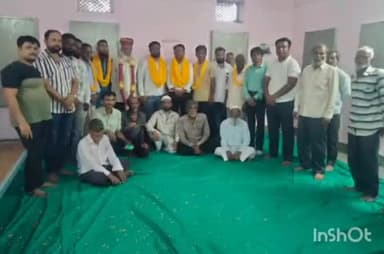 रानी: रानी में मुस्लिम इंतजामिया संस्था के नए पदाधिकारियों का स्वागत, चुनाव बाद दुकानदारों ने किया सम्मान और समस्याओं को बताया