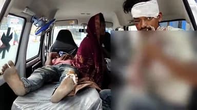 ताजपुर: आशाददरी गांव में जानकी मंदिर के पास पेड़ से टकराई बाइक, दो युवक हुए घायल