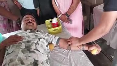 अनूपगढ़: अनूपगढ़ की सेठ चानण दास नागपाल अरोड़वंश धर्मशाला में विशाल रक्तदान शिविर का हुआ आयोजन
