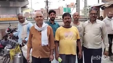 औरैया: दिबियापुर कस्बा के रामकृष्ण नगर मोहल्ला निवासी लोगों ने ओवर ब्रिज पर सीढ़ियां बनाई जाने को लेकर की मांग #jansamasya