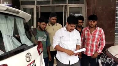 दौसा: आरएएस 2024 की मुख्य परीक्षा स्थगित करने की मांग को लेकर छात्रों ने सीएम के नाम कलेक्टर को सोपा  ज्ञापन#janshmsya