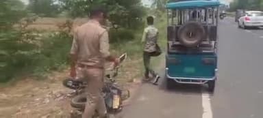 बदायूं: खाटू श्याम मंदिर के पास बोलेरो कार ने बाइक सवार पति-पत्नी और बेटे को रौंदा, मां की मौत, पति और बेटा घायल