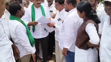 గార్ల: మున్నేరు పై హై లెవెల్ వంతెన నిర్మాణం చేపట్టాలని,మంత్రి పొంగులేటిని కలిసి వినతి పత్రం అందించిన గార్ల మండల కాంగ్రెస్ నేతలు