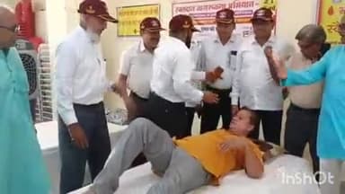 श्योपुर: रेडक्रॉस और भारत विकास परिषद द्वारा रक्तदान शिविर आयोजित, 62 लोगों ने किया रक्तदान, जिला प्रशासन ने दिया सहयोग