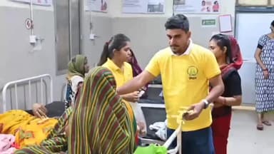 पवई: मानवता की मिसाल: पवई हॉस्पिटल में मरीजों को फल वितरित किए गए