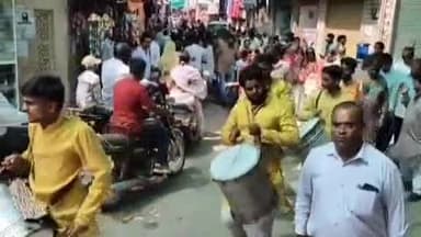 मारवाड़ जंक्शन: मारवाड़ जंक्शन के जिनेंद्र जैन मंदिर में वार्षिक ध्वजा चढ़ाई मांगलिक कार्यक्रम का आयोजन, निकला वर्गोडा जुलूस