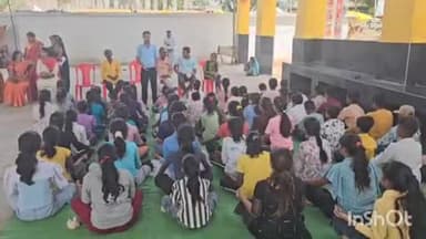 शाजापुर: सेवा भारती के उत्सव हेतु राजराजेश्वरी मंदिर में संस्कार केंद्र के बच्चों की कार्यशाला