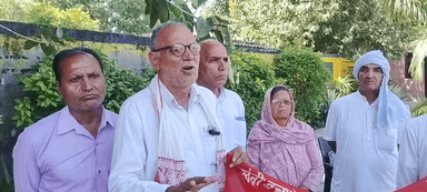 भिवानी में किसान सभा ने स्वतन्त्रता सेनानी व पूर्व मुख्य मन्त्री चौ० देवीलाल की 112 वीं जयन्ती कीर्ति नगर एकता पार्क में