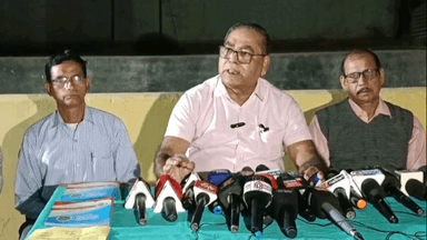 বৰভাগ: নলবাৰী বৰভাগৰ সোণকুৰিহা যুৱক জ্যোতি সংঘৰ গৌৰৱোজ্জ্বল হীৰক জয়ন্তী সন্দৰ্ভত উদ্যোক্তাৰ সংবাদমেল